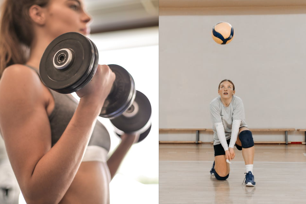 strength training benefits for female volleyball players